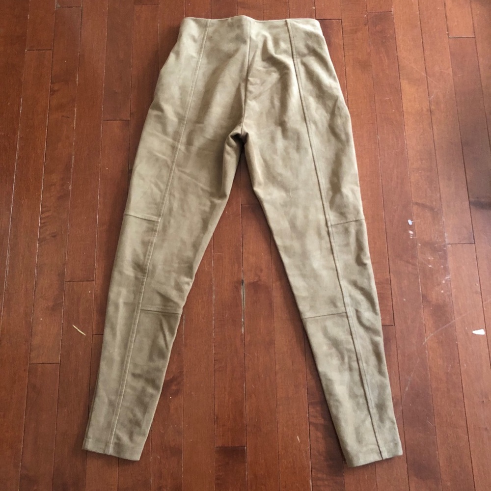 Zara Brown Suede leggings - Picture 8 of 8